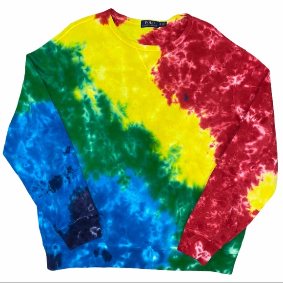 Polo Ralph Lauren Other - Polo Ralph Lauren Tie Dye Crewneck Sweatshirt